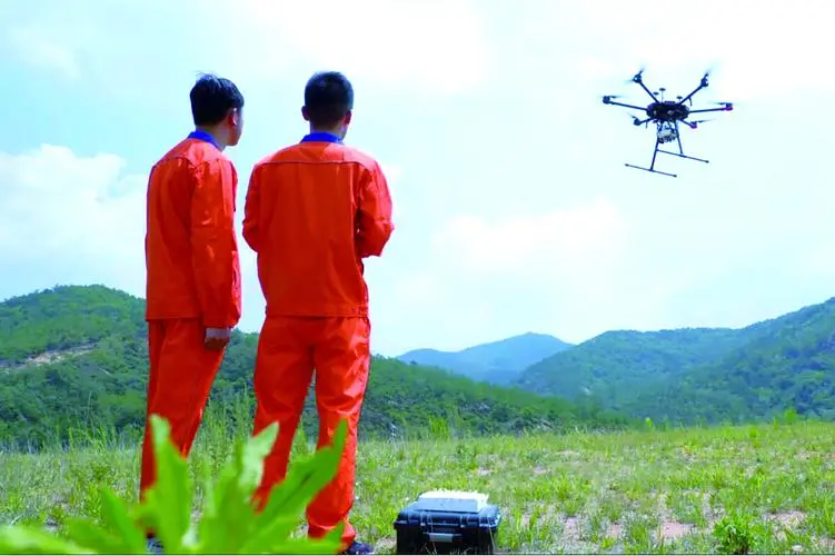 定日无人机倾斜摄影巡检拍摄